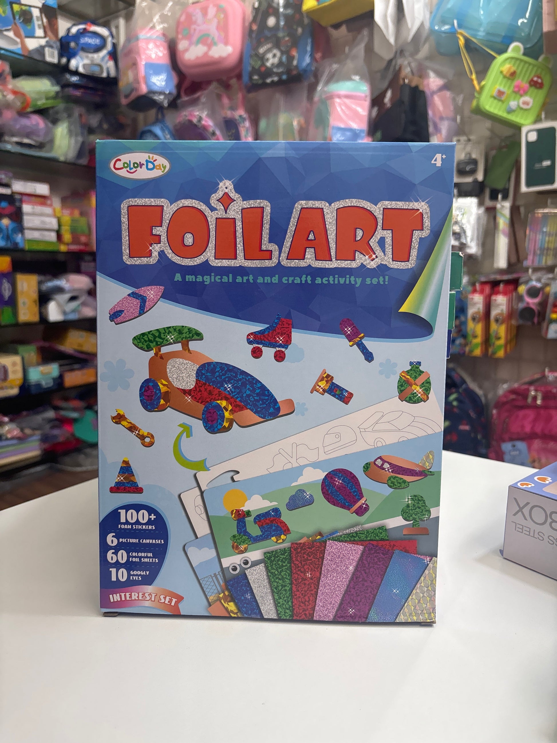 NIYO TOYS Foil Art Craft Kit for Kids - Fun Activity Set NIYO TOYS