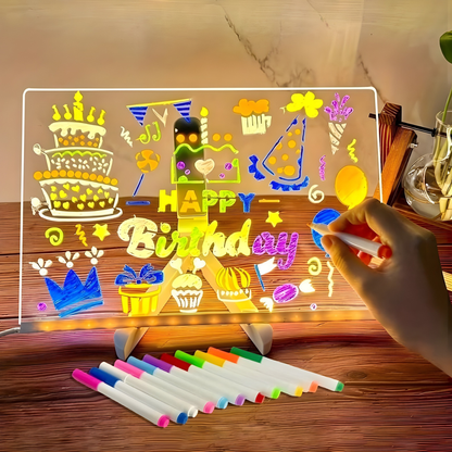 LED Board - Writable and Erasable Kids' Art