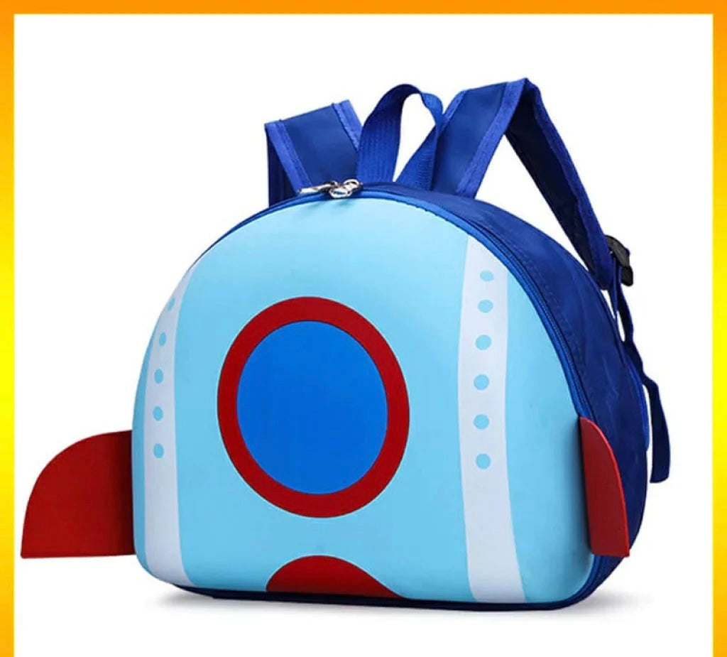 3D Unique Quirky Theme Design Cute Hard Shell Bags for Kindergarten - 3 to 6 years NIYO TOYS