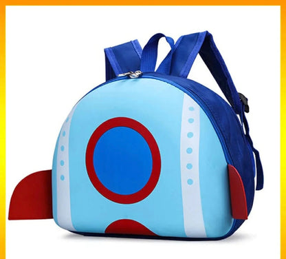 3D Unique Quirky Theme Design Cute Hard Shell Bags for Kindergarten - 3 to 6 years NIYO TOYS