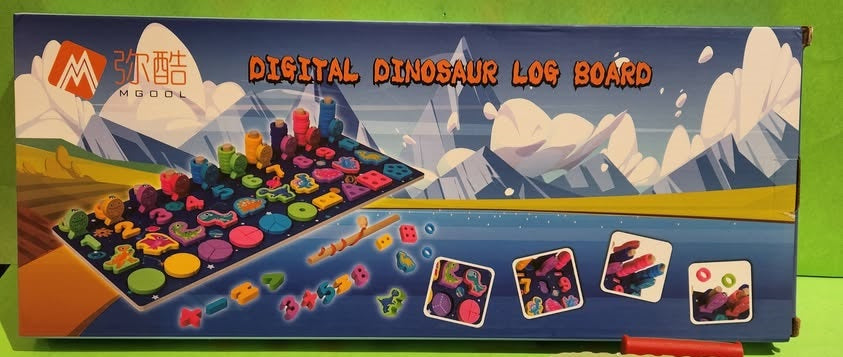 DIGITAL DINOSAUR LOG BOARD