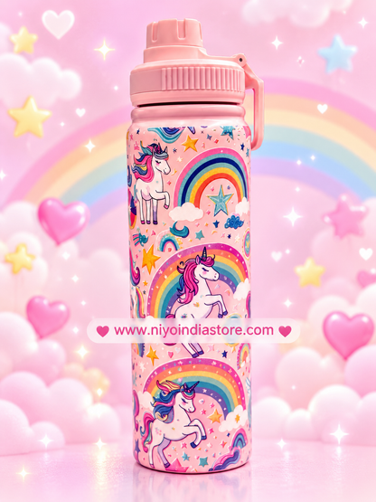 NIYO TOYS Fun Soccer-Themed Water Bottle for Kids