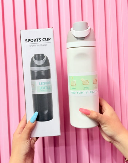 Double Wall Stainless Steel Water Bottle, Capacity: 950 ml NIYO TOYS