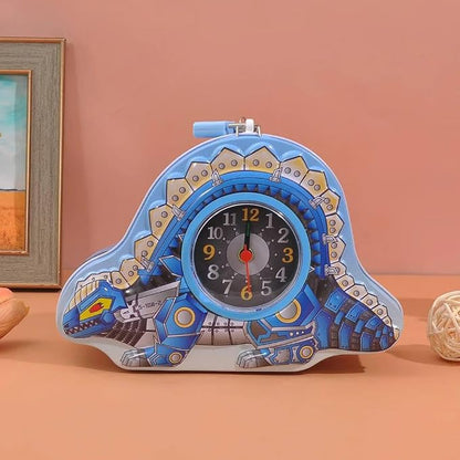 Dinosaur Metal Coin Bank Piggy Bank for Kids with Lock and Key