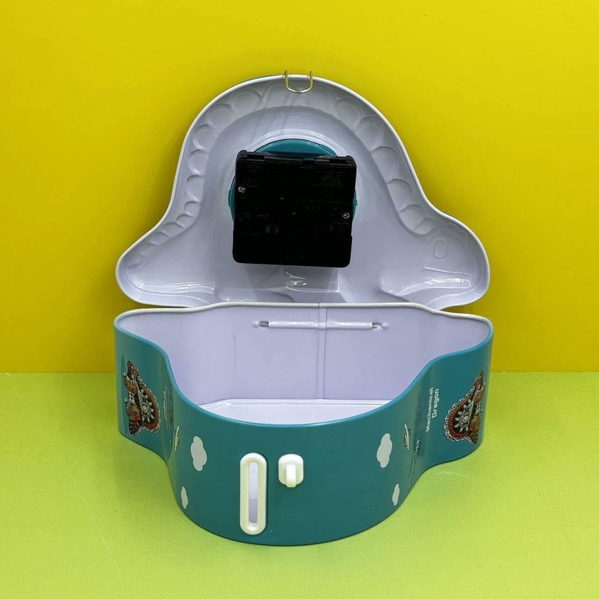 Dinosaur Metal Coin Bank Piggy Bank for Kids with Lock and Key