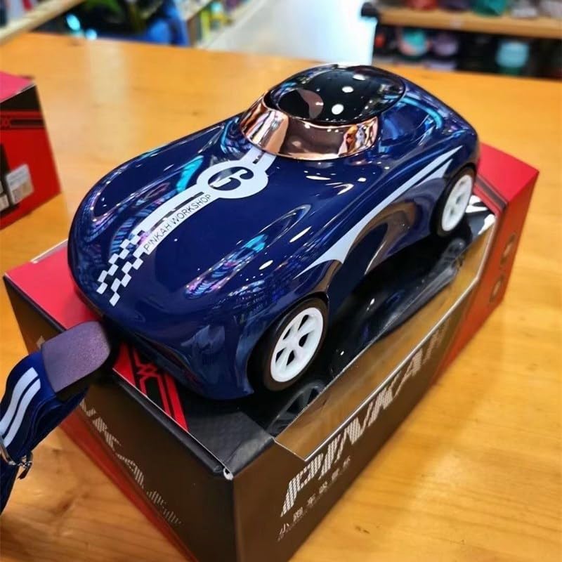 Sports Car : Luxury Tritan Bottle for Kids (Blue)
