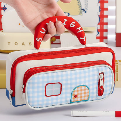 SUNLIGHT HOUSE-THEME PENCIL POUCH