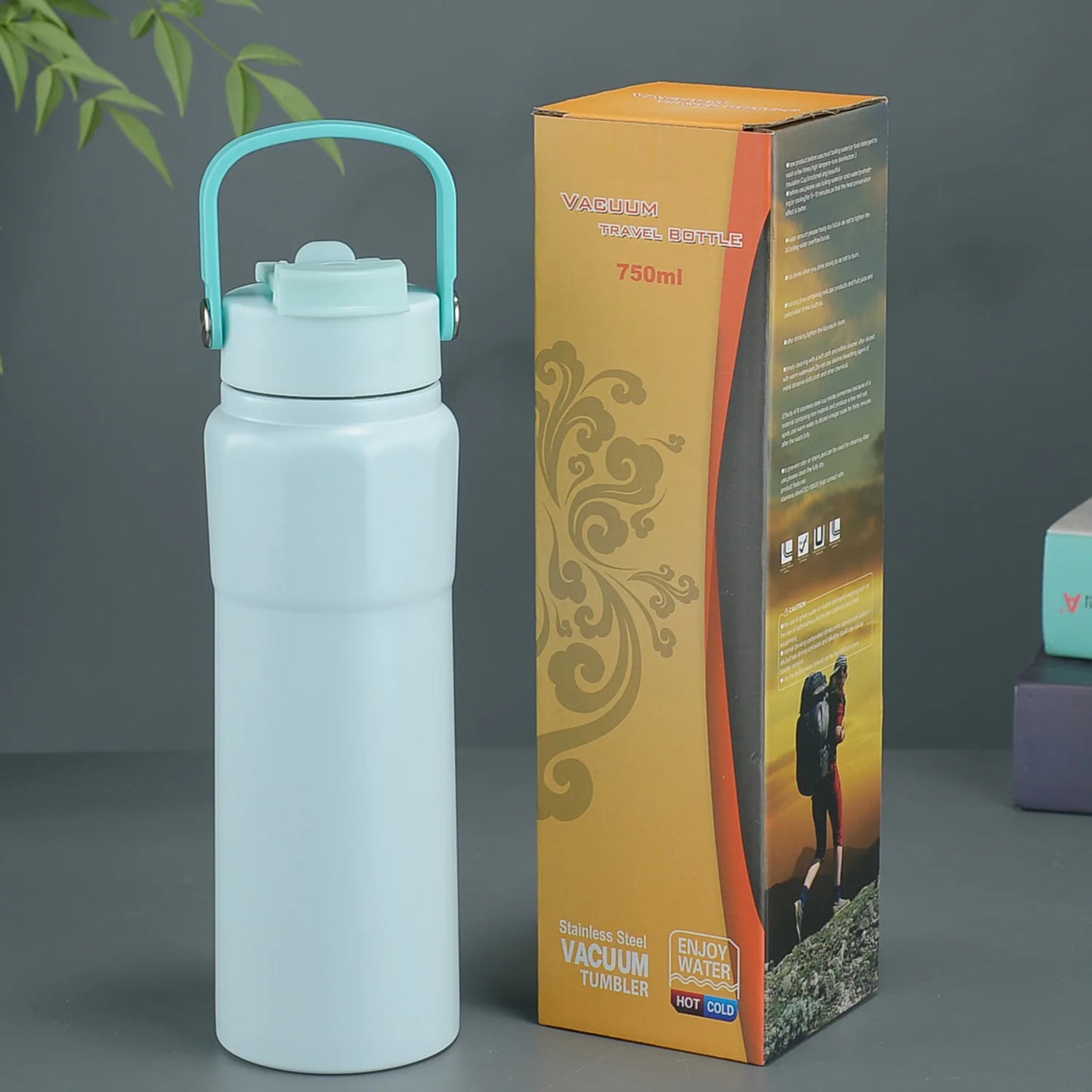 750ml Insulated Stainless Steel Water Bottle
