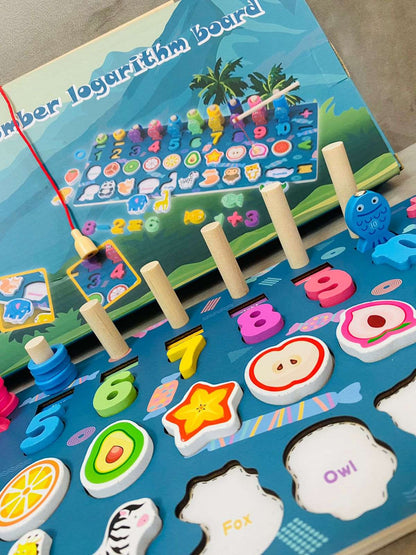 Animal Number logarithm board (Busy Board) NIYO TOYS