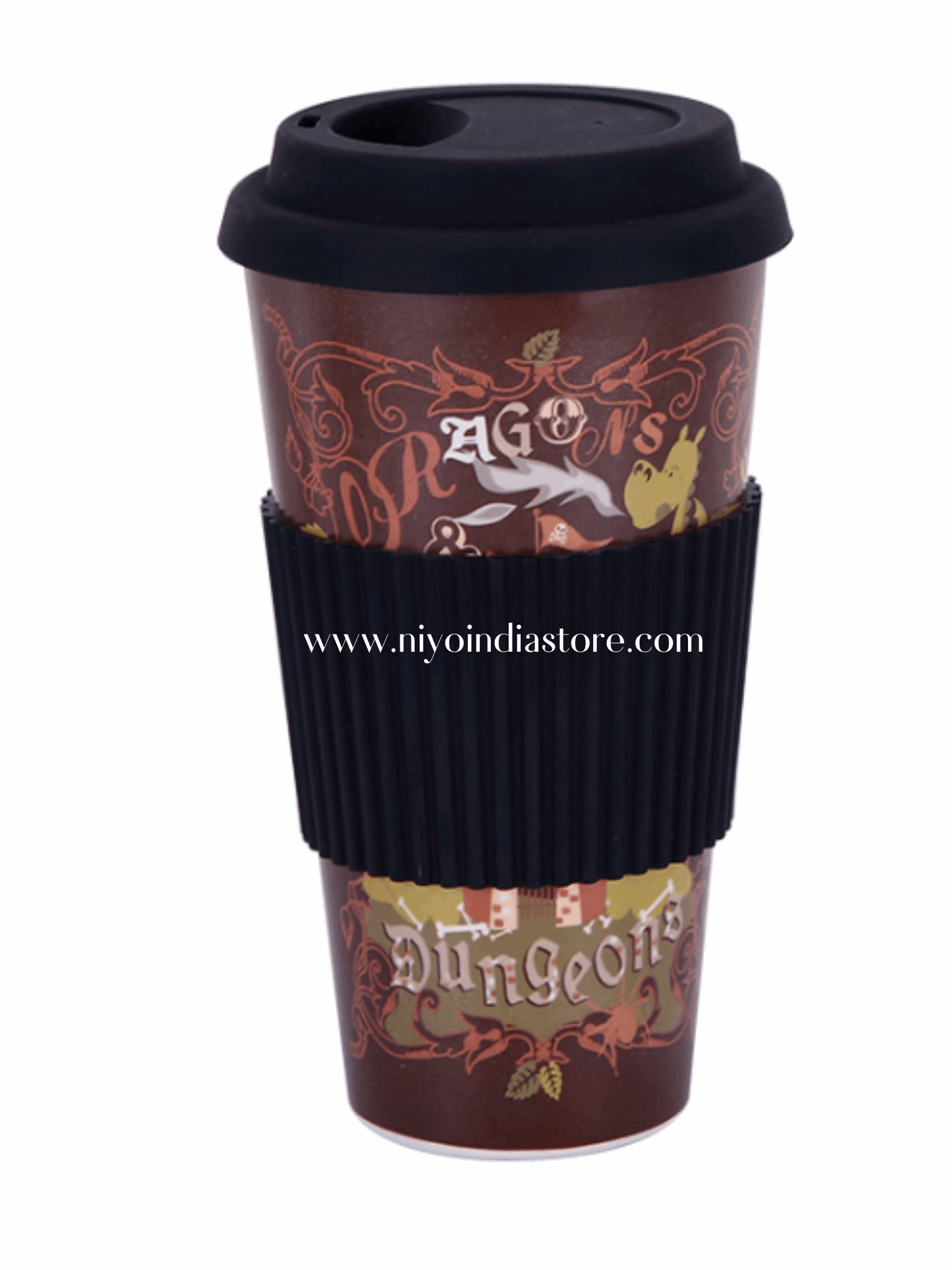 Bamboo Fiber Coffee Mug (Double Wall)- 400ml