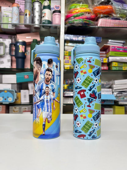Theme Bottle  800ml Stainless Steel Water Bottle (Random)