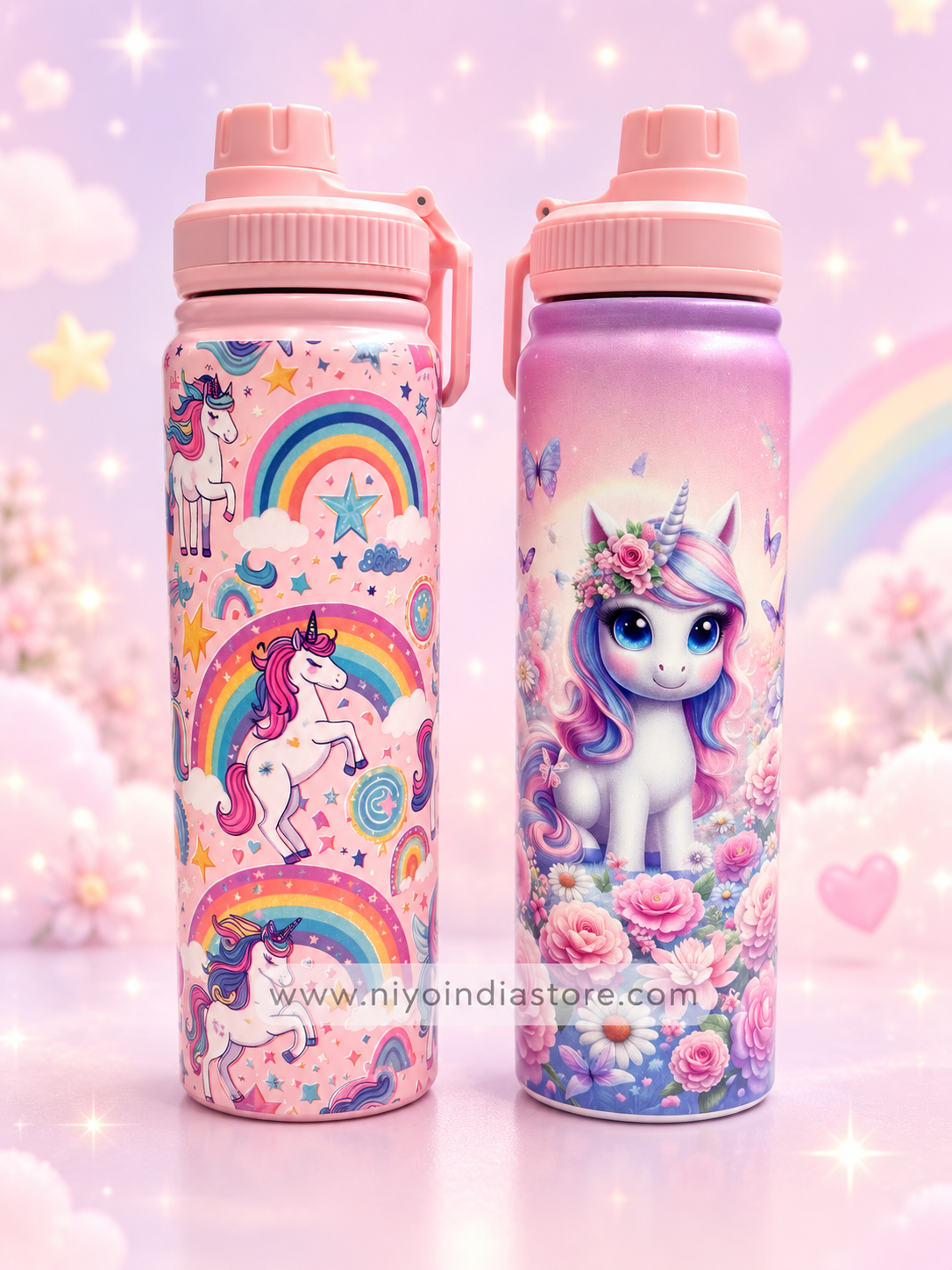 NIYO TOYS Fun Soccer-Themed Water Bottle for Kids