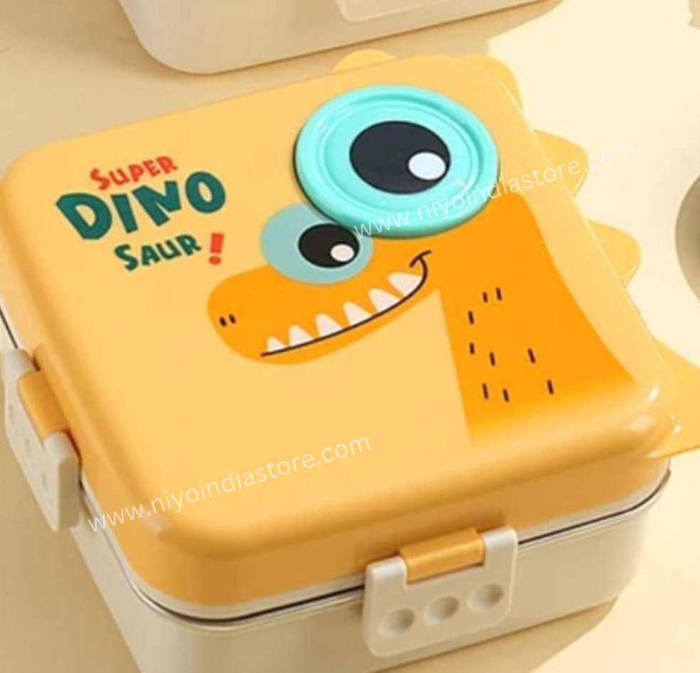 Carnival Stainless Steel Lunch Box - Dino NIYO TOYS