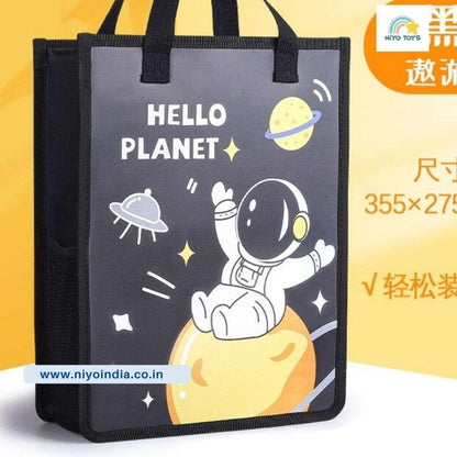 Cartoon Canvas Tote Bag (Assorted Colors) NIYO TOYS