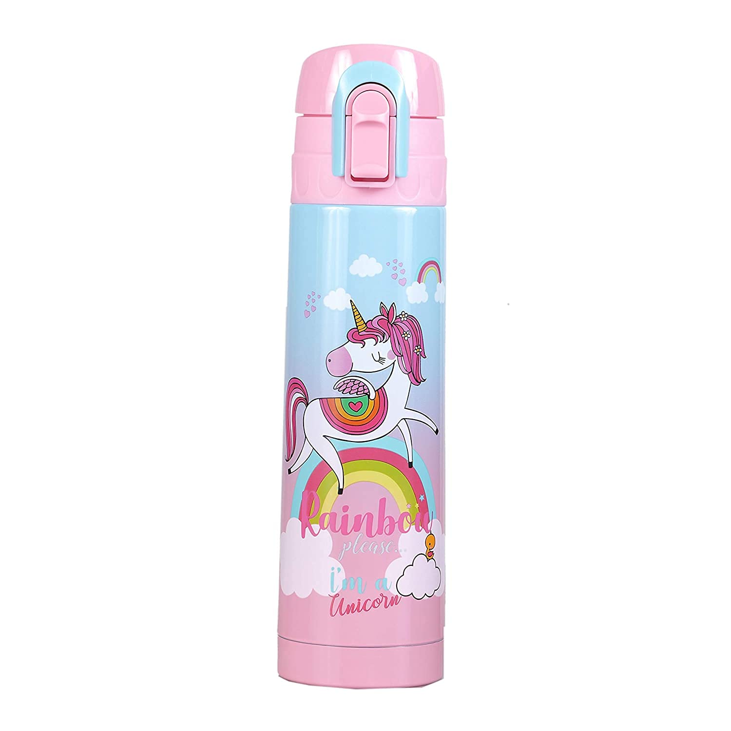 Cartoon Characters Print Stainless Steel Double Walled Insulated - 500ml NIYO TOYS