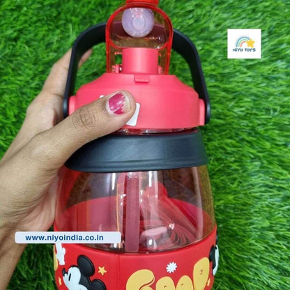 Cartoon Cute Pattern Sport Water Bottle For Outdoor (1000 ml) NIYO TOYS