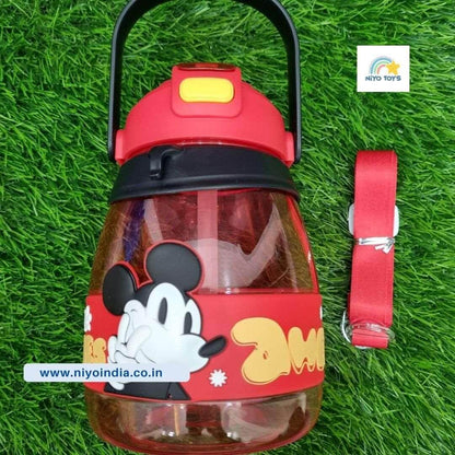 Cartoon Cute Pattern Sport Water Bottle For Outdoor (1000 ml) NIYO TOYS