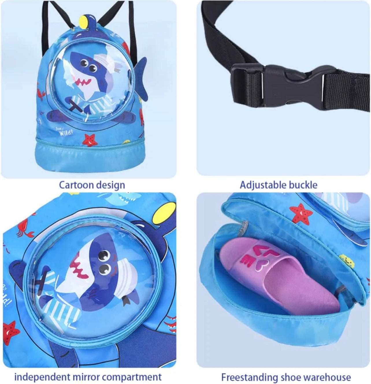 cartoon-theme-swimming-bag-with-wet-dry-clothes-separation-for-kids