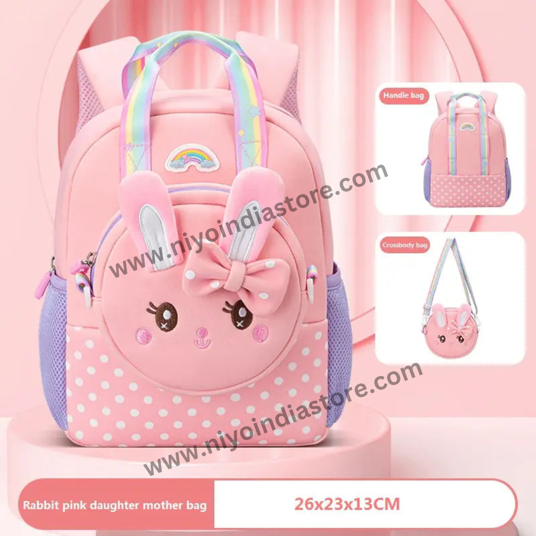 Cute Bag for Pre-school kids Backpack for Nursery Kids Zipper Bag for Kids NIYO TOYS