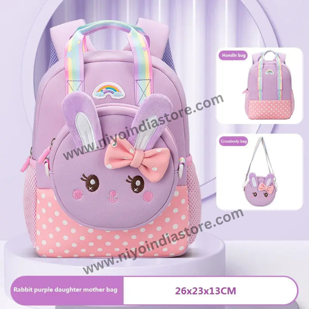 Cute Bag for Pre-school kids Backpack for Nursery Kids Zipper Bag for Kids NIYO TOYS