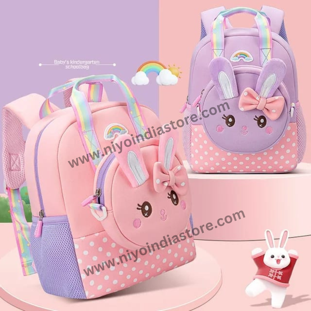 Cute Bag for Pre-school kids Backpack for Nursery Kids Zipper Bag for Kids NIYO TOYS