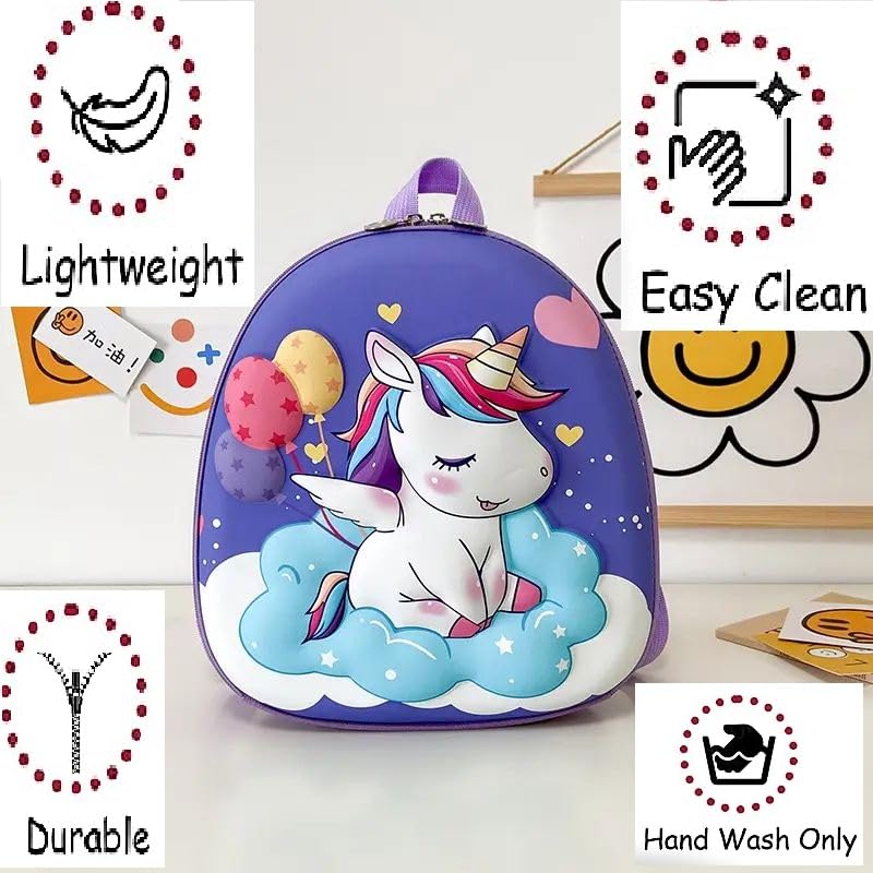 Cute Unicorn Schoolbag Shoulder Bag Kids Birthday Gift NIYO TOYS