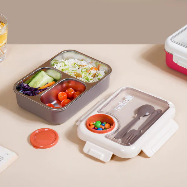 3 Compartment Sustainable Eco-Friendly Lunch Box