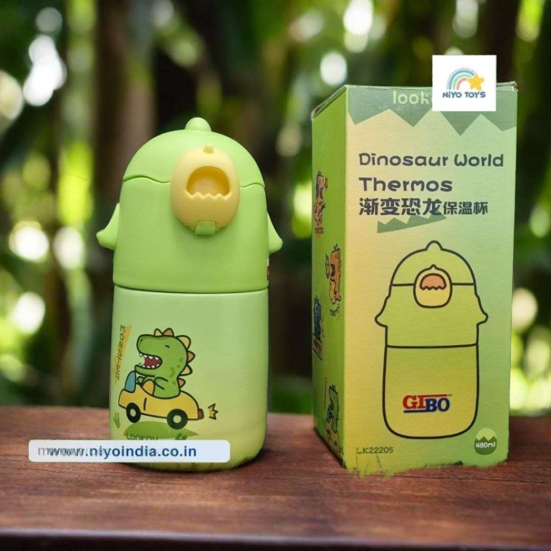 Dino Steel Sippers🦖 480 ml NIYO TOYS