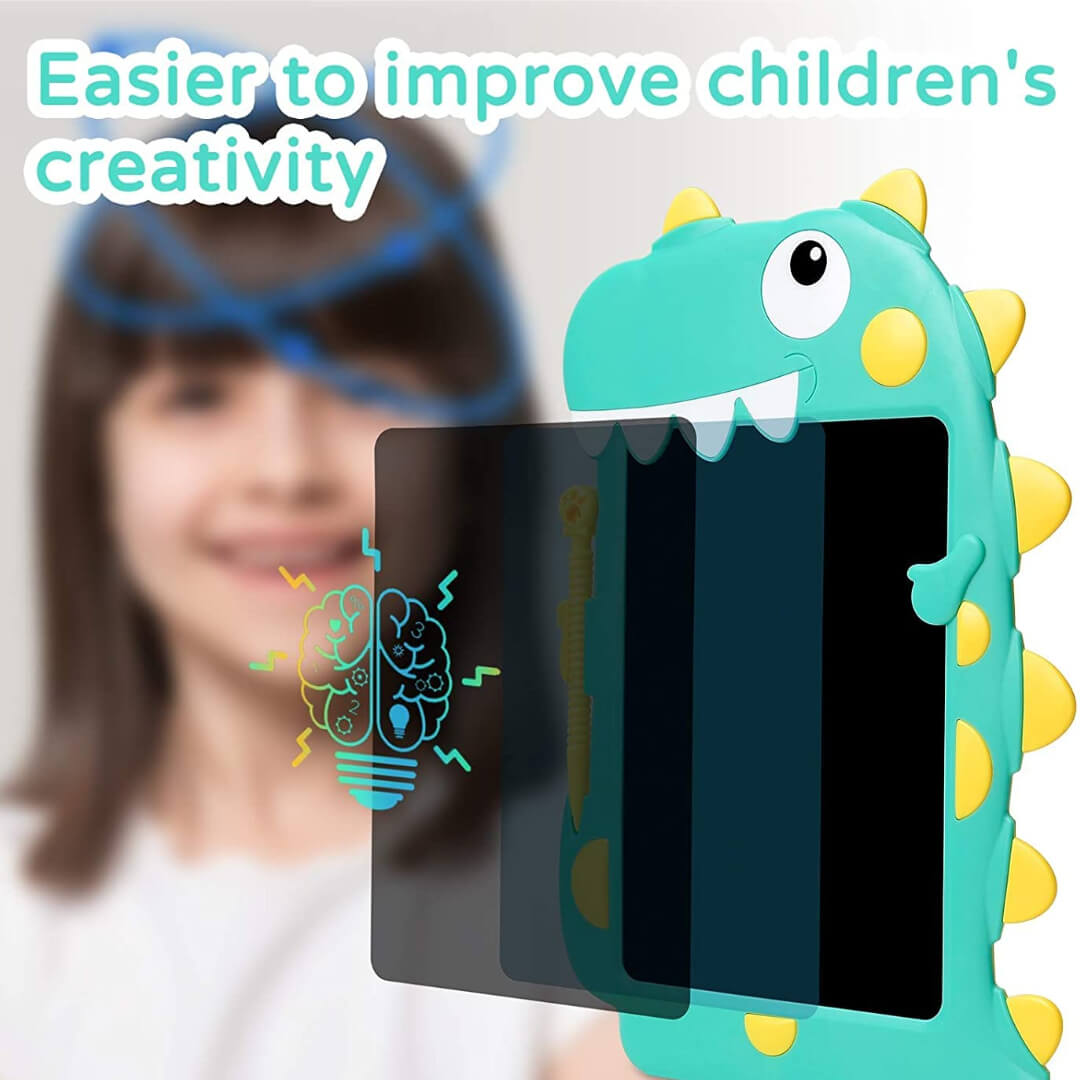 Dinosaur Design Writing Tablet for Kids, 8.5 inches LCD Tab for Kids NIYO TOYS