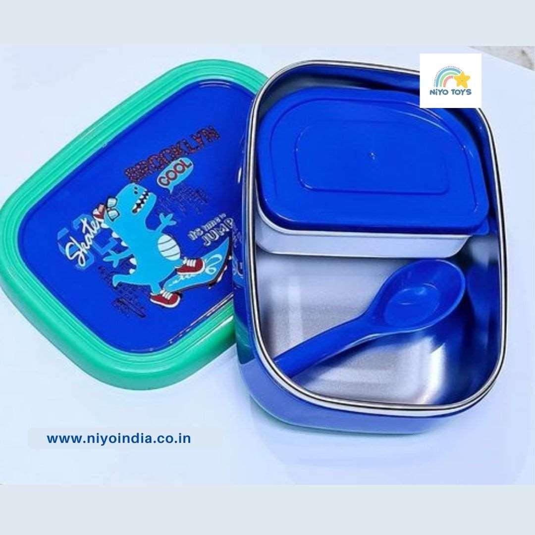 Dinosour Stainless Steel Lunch Box for Kids NIYO TOYS