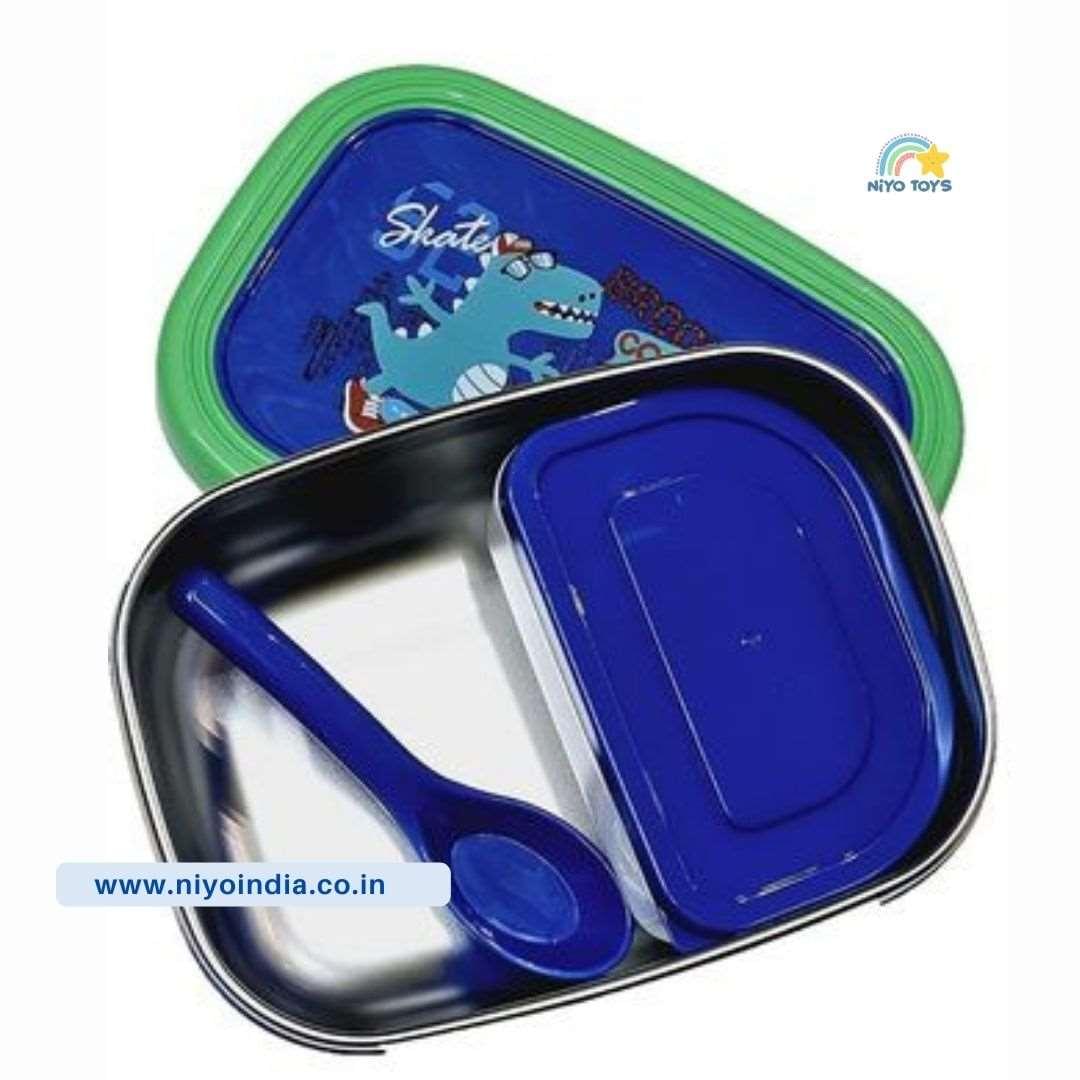 Dinosour Stainless Steel Lunch Box for Kids NIYO TOYS