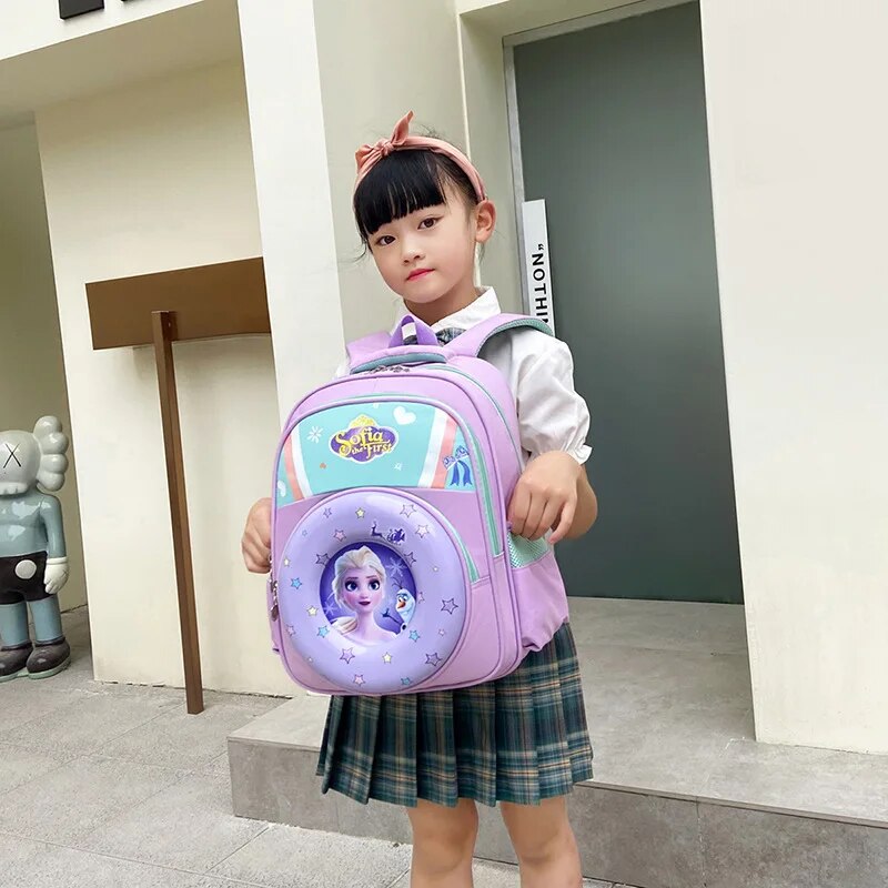 Disney large capacity school backpack for children 1-5 years old - Frozen NIYO TOYS