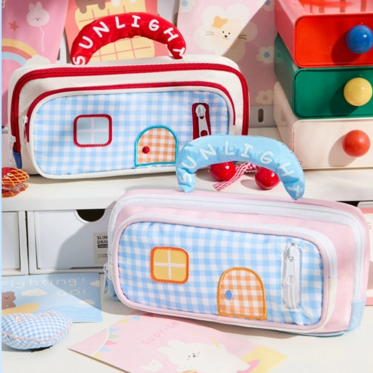 SUNLIGHT HOUSE-THEME PENCIL POUCH