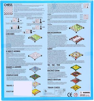 Family Magnetic Board Game Chess 13 in 1 NIYO TOYS