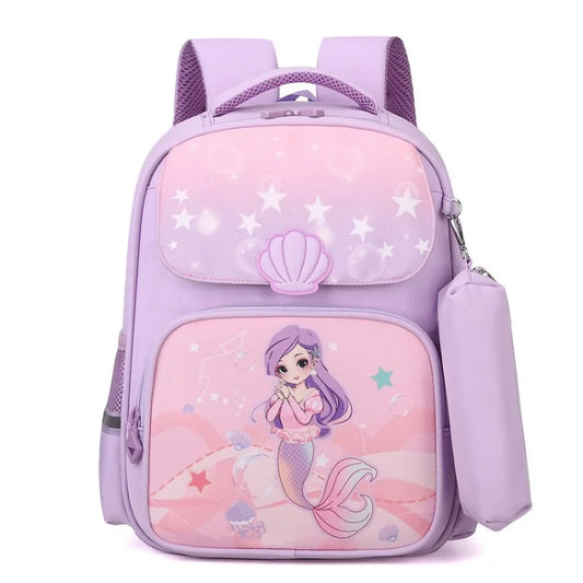 mermaid-princess-schoolbag-girls-campus-backpack