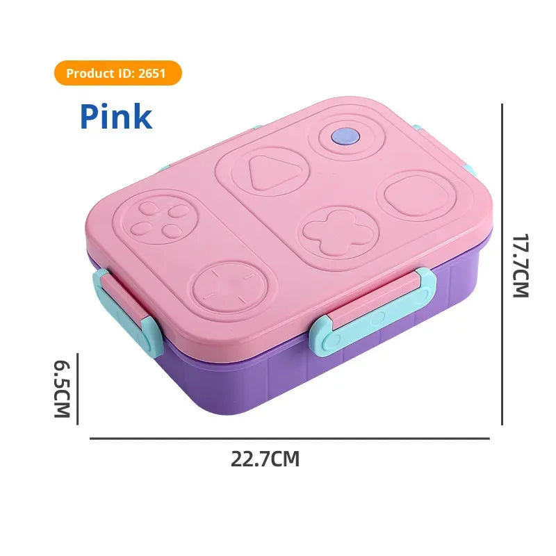 Stainless Steel Compartment Lunch Box No 2652 NIYO TOYS