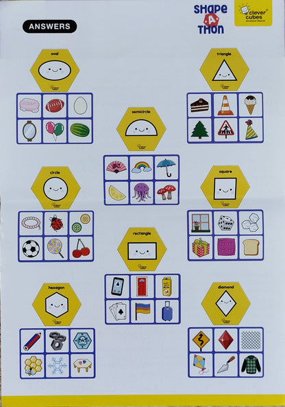 Shape-A-Thon Clever cubes NIYO TOYS