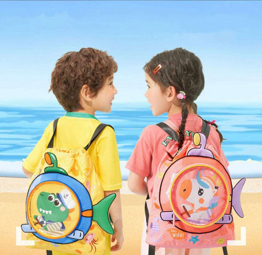 cartoon-theme-swimming-bag-with-wet-dry-clothes-separation-for-kids