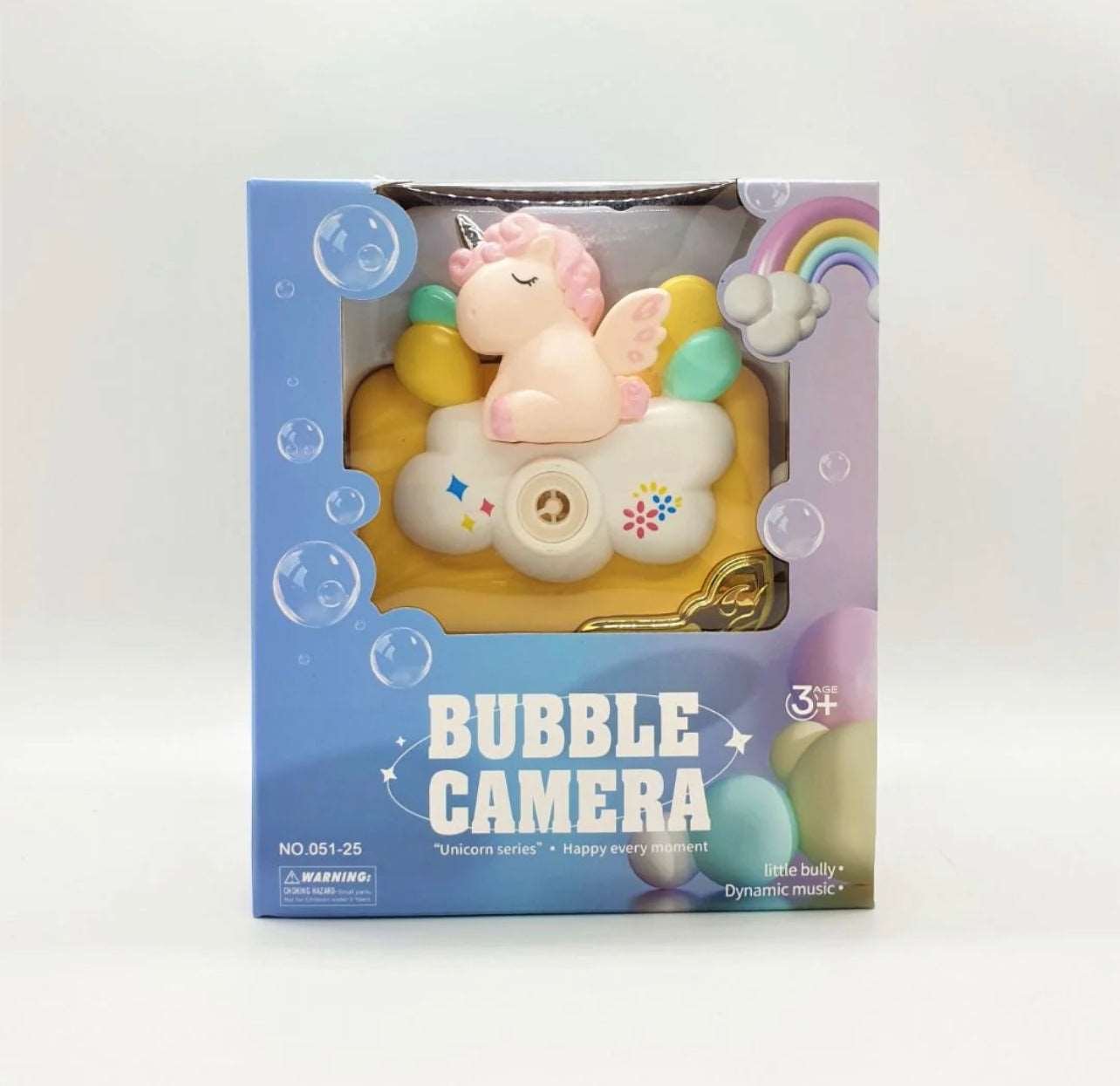 Interactive Bubble Camera Toy for Kids with Light and Music NIYO TOYS