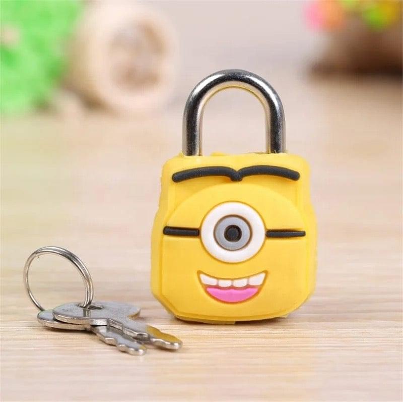 Kawai Security Cartoon mini padlock with keys set of 2 pc NIYO TOYS