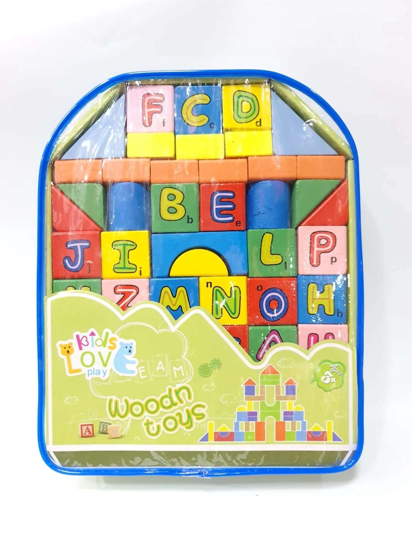 Kids Love Play Team Wood Toys Educational Wood Blocks NIYO TOYS