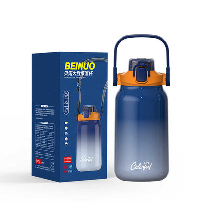 Kids hot water thermal 304 stainless steel bottle thermos vacuum