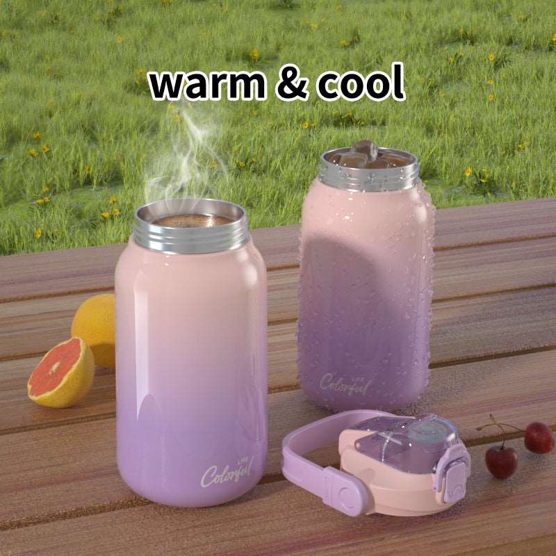 Kids hot water thermal 304 stainless steel bottle thermos vacuum flask 1000 ML NIYO TOYS