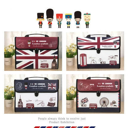 London Themed Professional File Folders