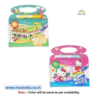 Magic Water Painting Book Magic Doodle Pen Kids NIYO TOYS