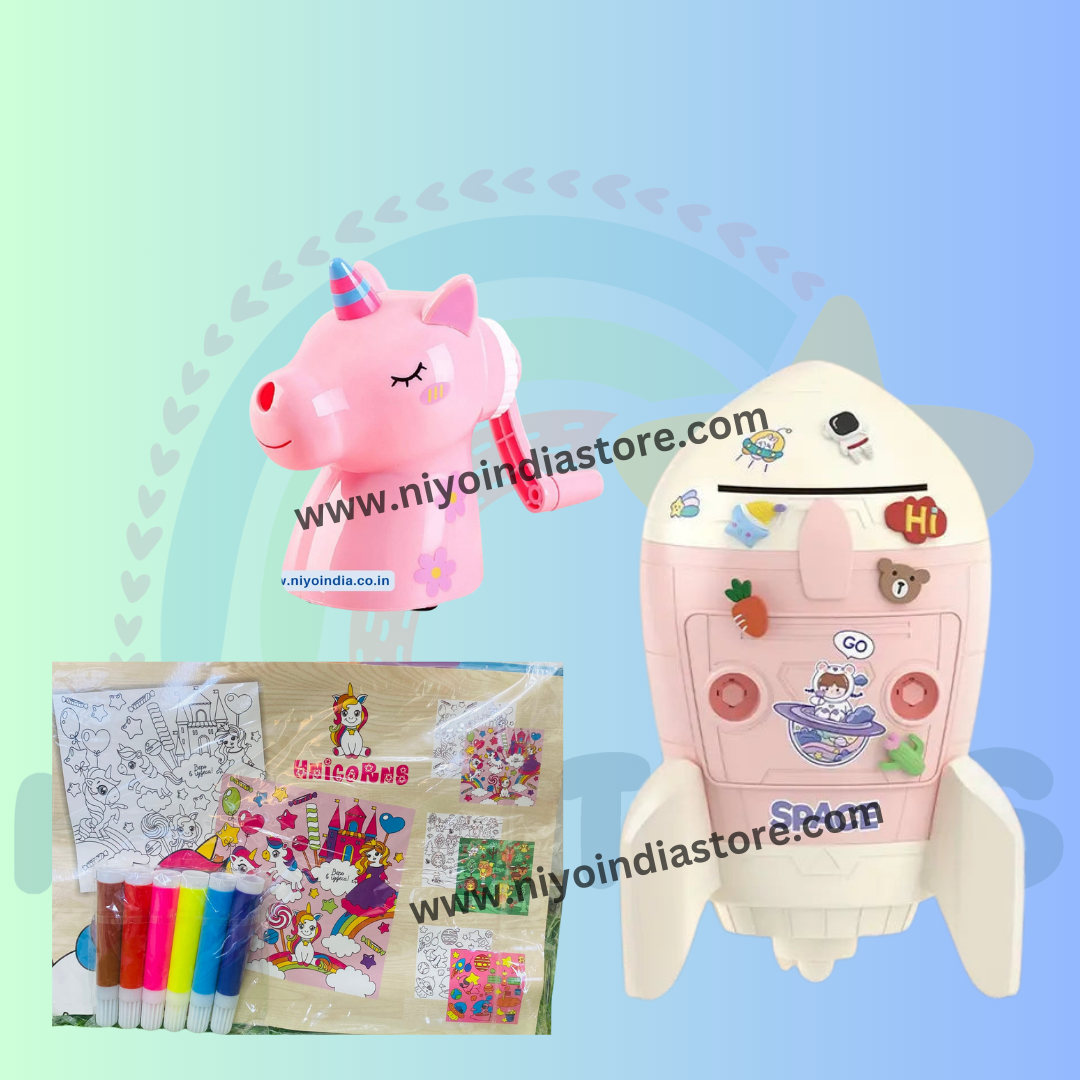 Magical Moments: Unicorn-themed Toddler Gift Set NIYO TOYS