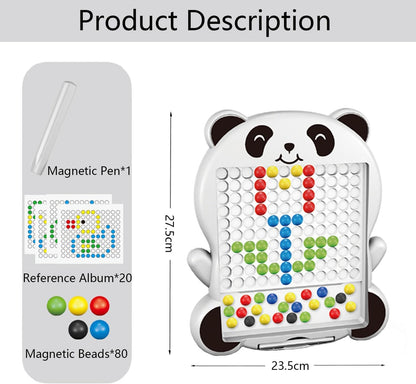 Magnetic Dot Board: Portable Animal Shapes for Creative. NIYO TOYS