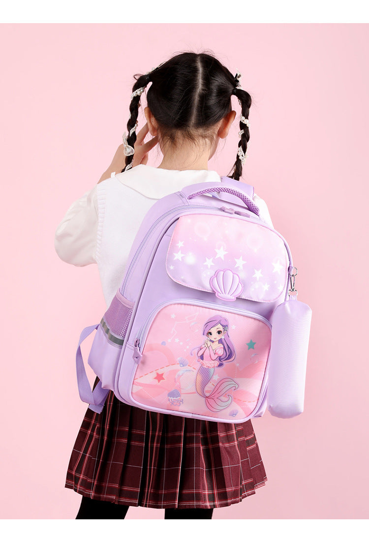 Mermaid Princess Schoolbag Girls Campus Backpack NIYO TOYS