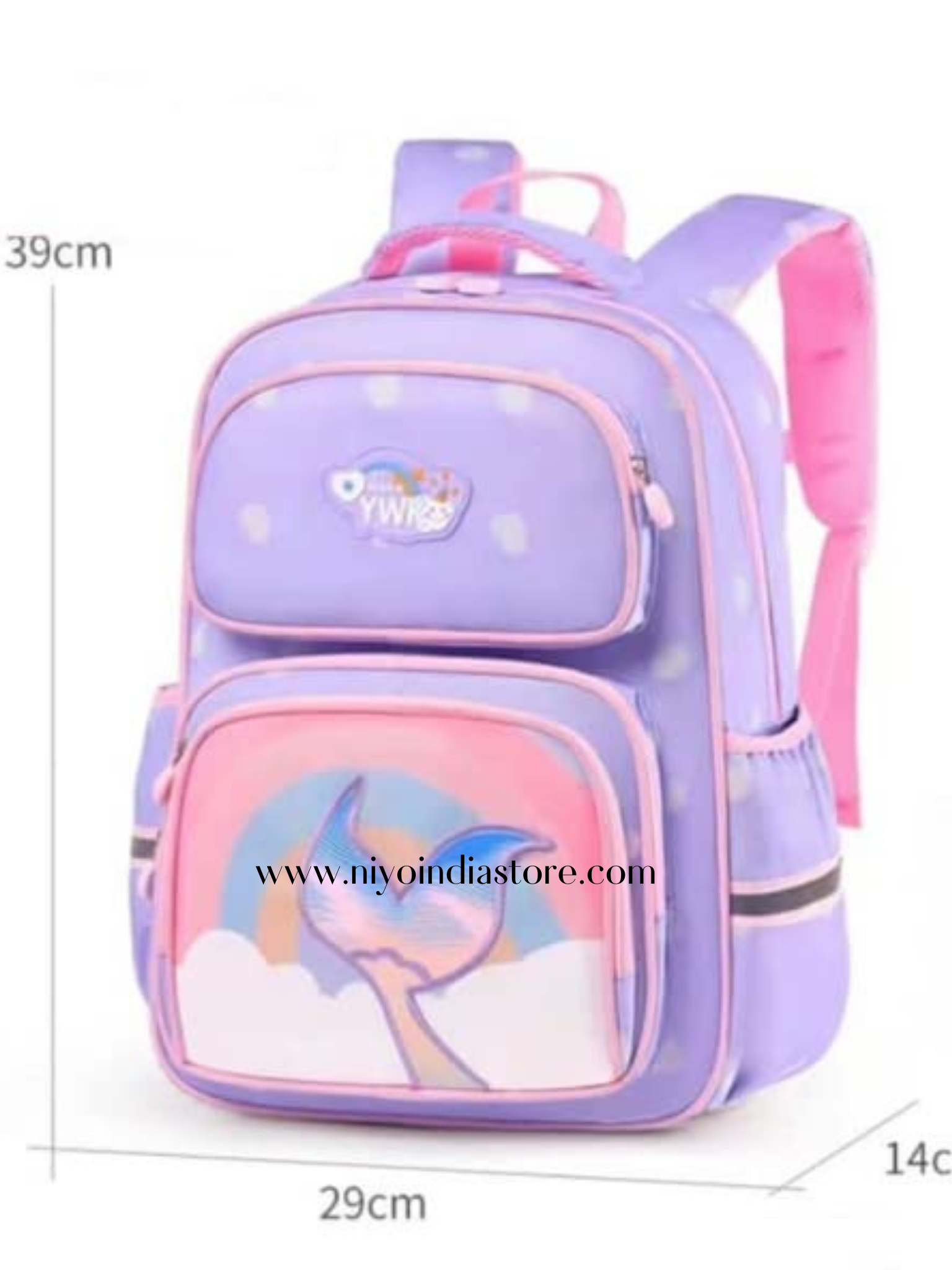 Mermaid Rainbow School Bag NIYO TOYS