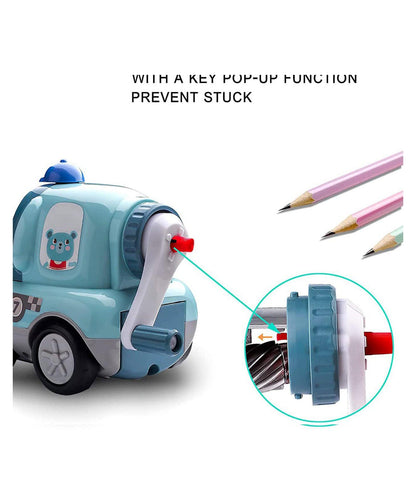 Mini Car On Wheels Manual Pencil Sharpener NIYO TOYS